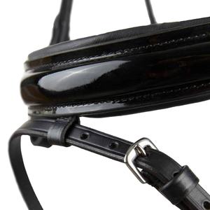Bride anatomique de haute qualité en gros pas cher prix top qualité en cuir véritable cheval bride en gros pas cher prix top qualité réel - Product Image 2