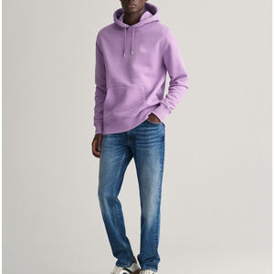 Sweats à capuche épais de luxe en coton pour hommes surdimensionnés poids lourd 100% polyester brodé sur mesure pour l'hiver - Product Image 4