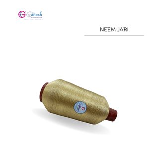 180D Neem Jari Metallic Flora Jari Fil à broder Haute ténacité Lurex Polyester pour tricoter à la main jari - Product Image 3