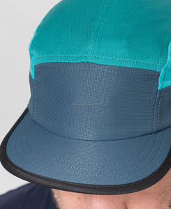Casquette légère pour homme style Dad Hat à 6 panneaux avec rivets, maille respirante, imperméable, broderie 3D, motif uni, faible MOQ - Product Image 4