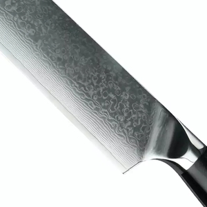 Cuchillo de Chef de acero de Damasco japonés personalizado al por mayor calidad premium con cuchillo de cocina profesional afilado fijo OEM ODM - Product Image 3