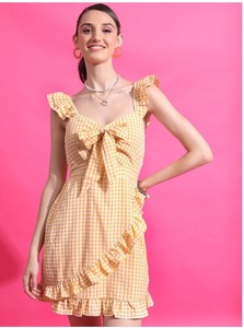 ชุดเดรสผ้าฝ้ายทำมือสไตล์อินเดีย แฟชั่นสำหรับผู้หญิง ชุดเดรสสำหรับงานปาร์ตี้ ชุดเจ้าสาว ชุดฤดูร้อน ของขวัญ ของขวัญส่วนตัว ชุดเดรสสั่งทำพิเศษ ลดราคา - Product Image 4