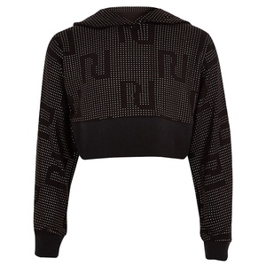 Última moda Crop Top Hood logotipo personalizado impreso Crop Hoodies mujeres pulóver sudadera Custom Crop Top Hoodie 2026 - Product Image 5