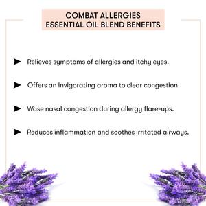 100% Pure Therapeutic Essential Oil Blend for Combatting Allergies Featuring Lavender Tea <b>Tree</b> Oils for Moisturizing Benefits - Product Image 6