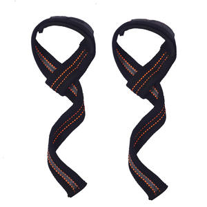 สายรัดข้อมือยกน้ำหนักแบบกำหนดเองพร้อมแผ่นรองนีโอพรีน สายรัดยกน้ำหนักสำหรับออกกำลังกายแบบหนักสำหรับการฝึกความแข็งแรง รับผลิตแบบ OEM ขายส่ง - Product Image 4