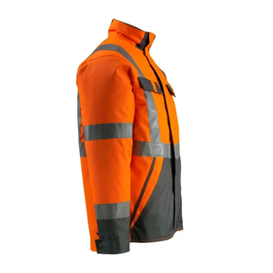 Chaquetas de Alta Visibilidad para Hombre, Impermeables, con Capucha Reflectante, para Trabajo de Construcción, Unisex, Más Vendidas - Product Image 5