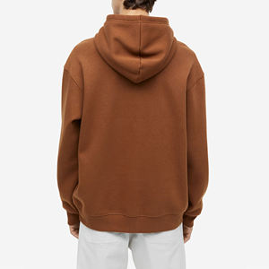 OEM personalizado sudaderas con capucha de invierno de los hombres de alta calidad de peso pesado liso de lana Logo serigrafiado de algodón de gran tamaño de la tela de suministro tipo ODM - Product Image 6