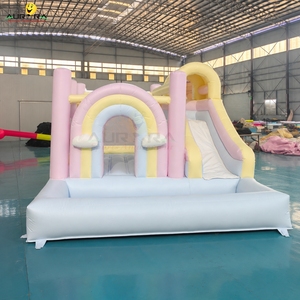 Casa de rebote Castillo hinchable Arco Iris inflable Castillo de salto para fiesta de niños Parque temático inflable Castillo grande - Product Image 3