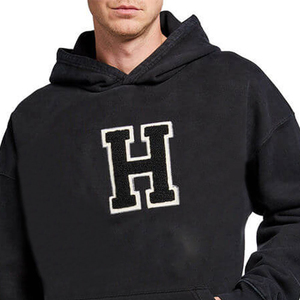 Sweats à capuche pour hommes personnalisables, confortables, élégants, sweats en coton mélangé basiques, parfaits pour la vente au détail et les commandes en gros - Product Image 6