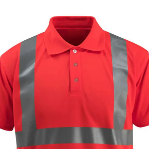 Camisetas Polo de Seguridad para Hombre con Servicio OEM, Ropa de Seguridad Reflectante, Precio Razonable, Camisetas Polo de Seguridad para Hombre - Product Image 3