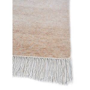 Alfombras Zuri de Lana y Seda de Bambú Anudadas a Mano, Color Rojo y Naranja AKWB-3001, Diseño Rectangular de Color Sólido para Dormitorio de Adolescentes y Sala de Estar - Product Image 3