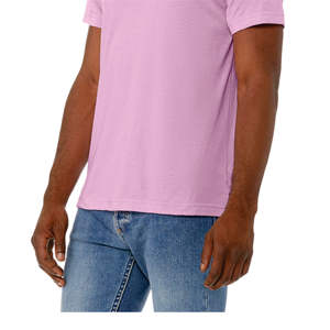 Camiseta Personalizada de Cuello Redondo para Hombre, Unisex, de Jersey Grueso, con Impresión de Logotipo, Antiarrugas, Corte Regular, Diseño Sólido, Secado Rápido - Product Image 3