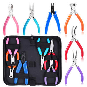Professional Stainless Steel Jewelry Making Pliers Set for DIY Beading Wirework Crafting - Product Image 1
