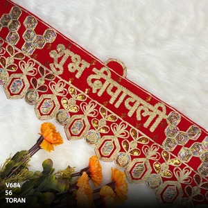 Bordes de encaje bordados inspirados en la herencia hechos a medida para uso étnico y festivales en diseños florales y geométricos - Product Image 3