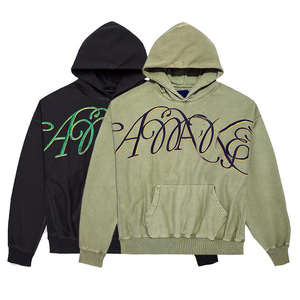 เสื้อฮู้ดสวมหัวของผู้ชายเสื้อมีฮู้ดแบบสวมหัวดีไซน์เอกลักษณ์ชุดแนวสตรีทผ้าฝ้าย100% สำหรับฤดูหนาว - Product Image 1