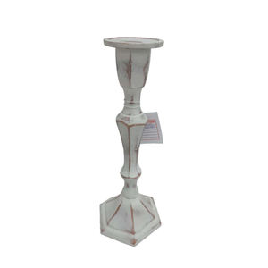 Portavelas de aluminio, chapado antiguo de peltre utilizado en Patio o cubierta, decoraciones espirituales para el hogar, soportes cónicos, pilar de candelabro - Product Image 6