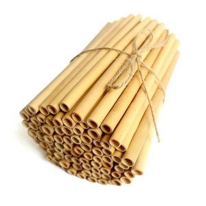 Pailles naturelles en bambou, 1 Set, produits saine tendance, réutilisables et biodégradables, à bulle de thé, commerce du Vietnam - Product Image 4