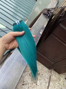 Extensions de perruque de luxe soyeux à double tirage vietnamien cheveux humains bruts italiens avec fermeture à lacet vague naturelle - Product Image 2