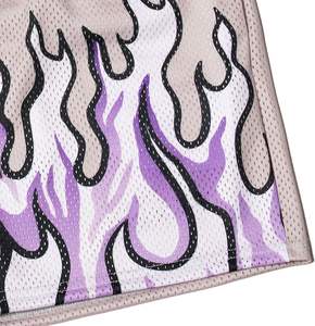 Pantalones Cortos Deportivos Casuales para Hombre, Color Sólido, Diseño de Ondas, Cordón Ajustable, Transpirables, Talla Grande, 100% Poliéster - Product Image 2