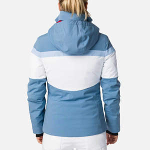 Chaqueta Cortavientos Acolchada de Poliéster para Mujer, Talla Grande, Invierno, Multicolor, Cortavientos, Transpirable, Estilo Motero, Moda Urbana - Product Image 2