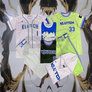 Unisex sport su misura maglia da Baseball unico Logo modello uniforme per gli uomini e le donne taglie forti tessuto a maglia - Product Image 3