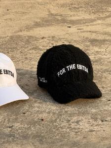 Customizable <b>Wool</b> Baseball Cap for <b>Men</b> Women Adjustable Two Tone Design Customized Logo for Daily - Product Image 3