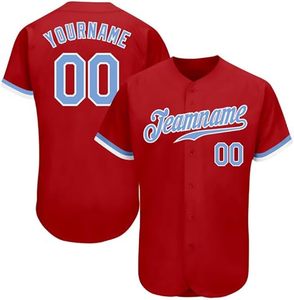 Maillot de Softball à Broderie Personnalisée, Chemise Respirante de Style Uniforme de Baseball pour Tenue de Compétition et d'Entraînement - Product Image 5