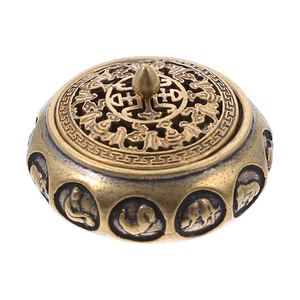 Custom Design Brass Incense <b>Bakhoor</b> <b>Burner</b> for Home & Restaurant Religious Aromatherapy Diffuser 100% Natural Durable Features - Product Image 2