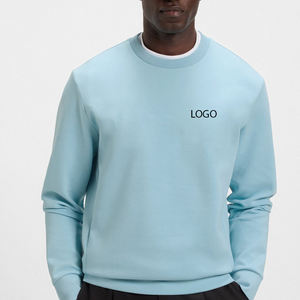Sudadera Casual Urbana para Hombre con Logotipo Personalizado, Precio al por Mayor para Compradores al por Mayor, Color Sólido para Mayor Comodidad, Diseño de Manga Larga 2026 - Product Image 1