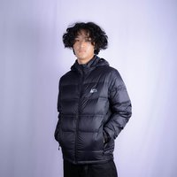 Veste en duvet à capuche pour homme Navigate Goose ultra-légère avec fermeture éclair, confort et style premium, tailles L-XL-XXL-XXXL