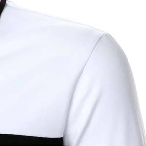 Uniforme de Golf para Hombre, 100% Algodón, Tejido de Punto, con Logotipo Bordado Personalizado, Color Sólido, Secado Rápido, para Camisa - Product Image 2