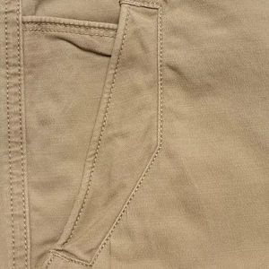 High Street Men's Custom Logo Printed Breathable Canvas Cargo <b>Shorts</b> with Drawstring Closure Knee-Length Waterproof Custom Color - Product Image 5