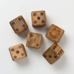 Juego de dados de madera artesanal, perfecto para juegos de mesa, noches de rol, enseñanza de habilidades de probabilidad para familiares, amigos y fiestas. - Product Image 6