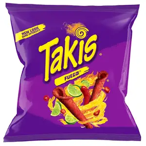 Takis Originele Maïschips Mit Chili-Geschmack 190G Takis Snacks Alle Smaken Takis Fuego 113G Duiter.