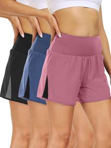 Pantalones cortos deportivos de alta calidad para mujer, superventas, ajustados, transpirables, ligeros, con cintura elástica - Product Image 6
