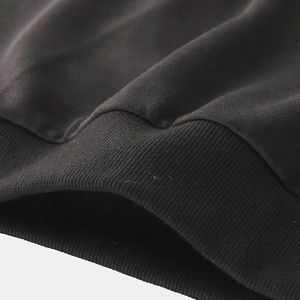 Suéter de algodón transpirable con contraste de Color de talla grande para hombre, ropa de calle, sudaderas para hombre, suéteres de moda para hombre - Product Image 5