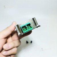 Mini CATV FTTH receptor fibra óptica WDM nodo RF convertidor triplexor minimodo interior AGC 1310nm/1490nm/1550nm sin alimentación