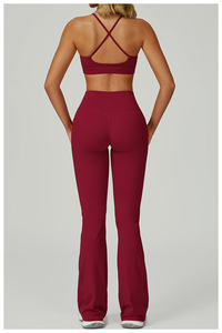 Nuevo Diseño al por Mayor, Conjunto de Yoga de 2 Piezas de Alta Calidad, Ropa de Fitness, Conjuntos de Gimnasio para Mujer - Product Image 2