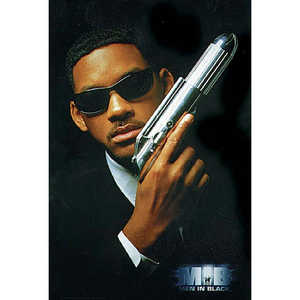 Affiche moderne « Hommes noirs » pour décoration murale - Product Image 1