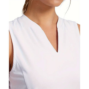 Venta al por mayor de camisetas de tenis de rendimiento personalizado transpirable de secado rápido camisetas asequibles ropa de tenis de las mujeres - Product Image 3