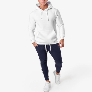 Sweat à capuche léger pour homme à manches longues avec fermeture éclair, 100 % coton molletonné, coupe-vent et respirant, idéal pour l'hiver et les activités de plein air - Personnalisation OEM - Product Image 4