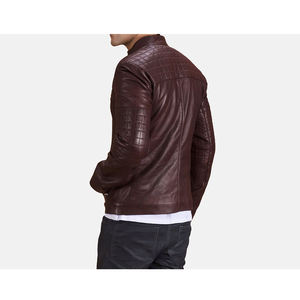 Latest Style New Arrival Leather <b>Jacket</b> Wholesale <b>Men</b> Leather <b>Jacket</b> Best Selling Leather <b>Jacket</b> - Product Image 2