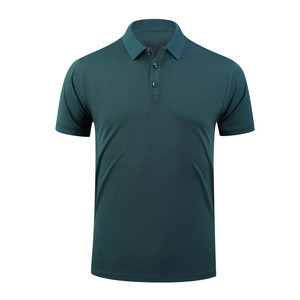Vente chaude Nouveau Design Vêtements décontractés Confortables Hommes Polo Couleur Unie Respirant Polos pour Hommes - Product Image 1