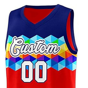 Maillots de basket-ball pour adultes de haute qualité, tailles plus grandes, uniformes d'entraînement réversibles personnalisés, séchage rapide, légers, respirants, en polyester - Product Image 6