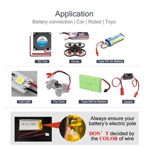 Benutzer definierter Jst SM 2,5-mm-Stecker, Buchse und Stecker mit 2-poligem 20AWG 3,94-Zoll-SM-Anschlusskabel - Product Image 3