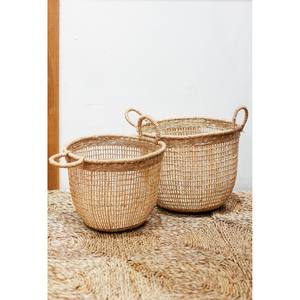 Industrie Tendances paniers en jonc de mer panier tissé naturel décor panier de stockage support conteneur - Product Image 6