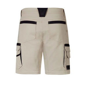 Pantalones cortos Cargo informales de algodón para hombre con múltiples bolsillos Patrón sólido Logotipo personalizable Elegante nueva ropa para exteriores - Product Image 6