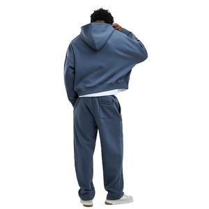 Vente en gros de survêtements pour hommes de haute qualité Ensemble 2 pièces Joggers de sport Survêtement à fermeture éclair Survêtement de sport pour homme - Product Image 2
