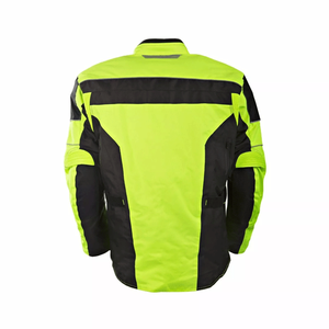 Hot Selling CE Approved Black/Neon Motorcycle <b>Jacket</b> Waterproof & Windproof Sportswear with Armoured Protection for <b>Bikers</b> - Product Image 2