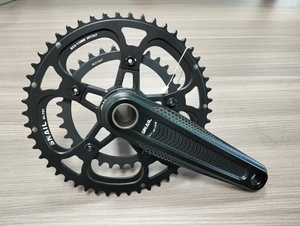 Manivelle de vélo de route 10/11 vitesses 50/34T BCD110mm creux Double disque <span class=keywords><strong>pignon</strong></span> en alliage d'aluminium 170mm Kit course vélo pédalier partie - Product Image 3
